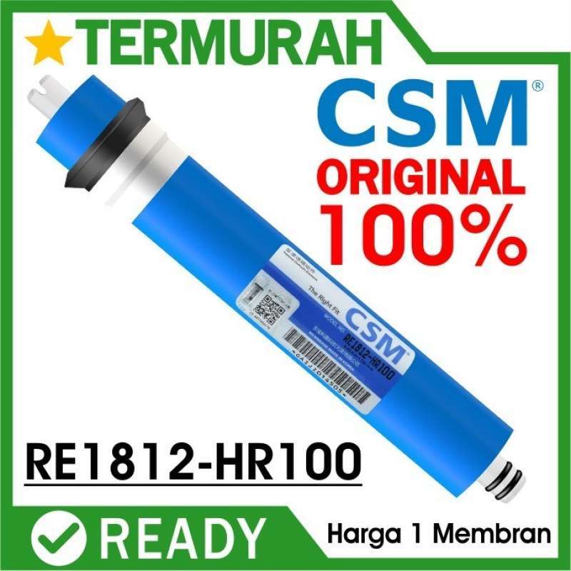 Jual Membran RO CSM 100 GPD 100GPD Membrane RE1812 LP original filter