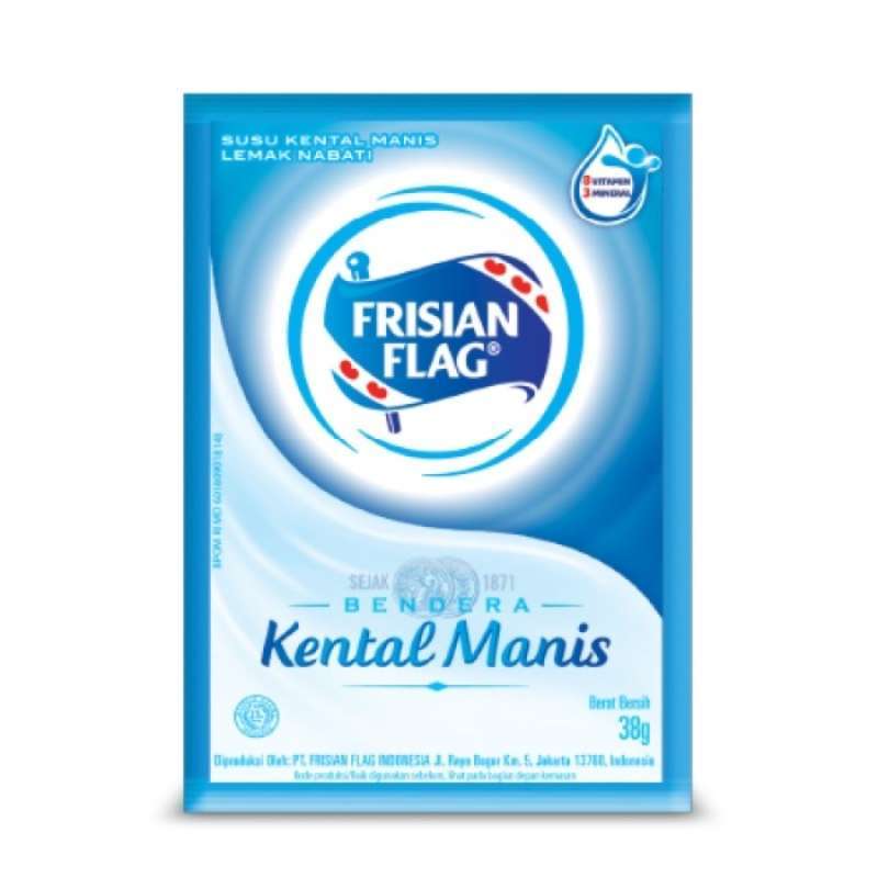 Jual Frisian Flag Susu Kental Manis Full Cream 1 Renceng (38gr x 6