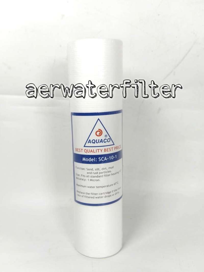 Jual Aquaco Filter 10 / Catridge Filter air 10 / Spun 10 01 micron di