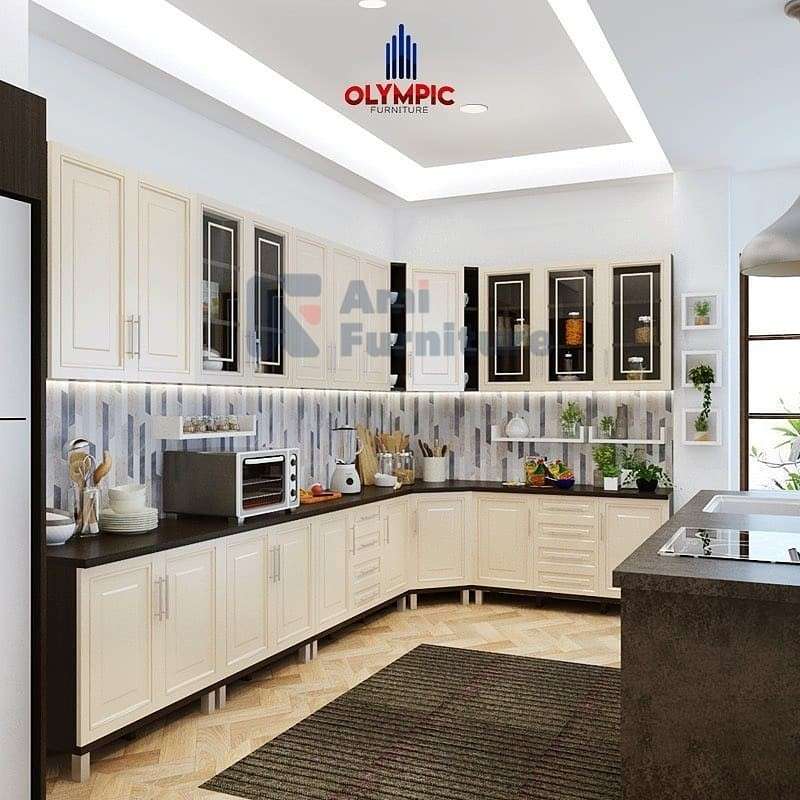 Jual Kitchen Set putih murah Kitchen Set Mutiara Olympic di Seller Ami