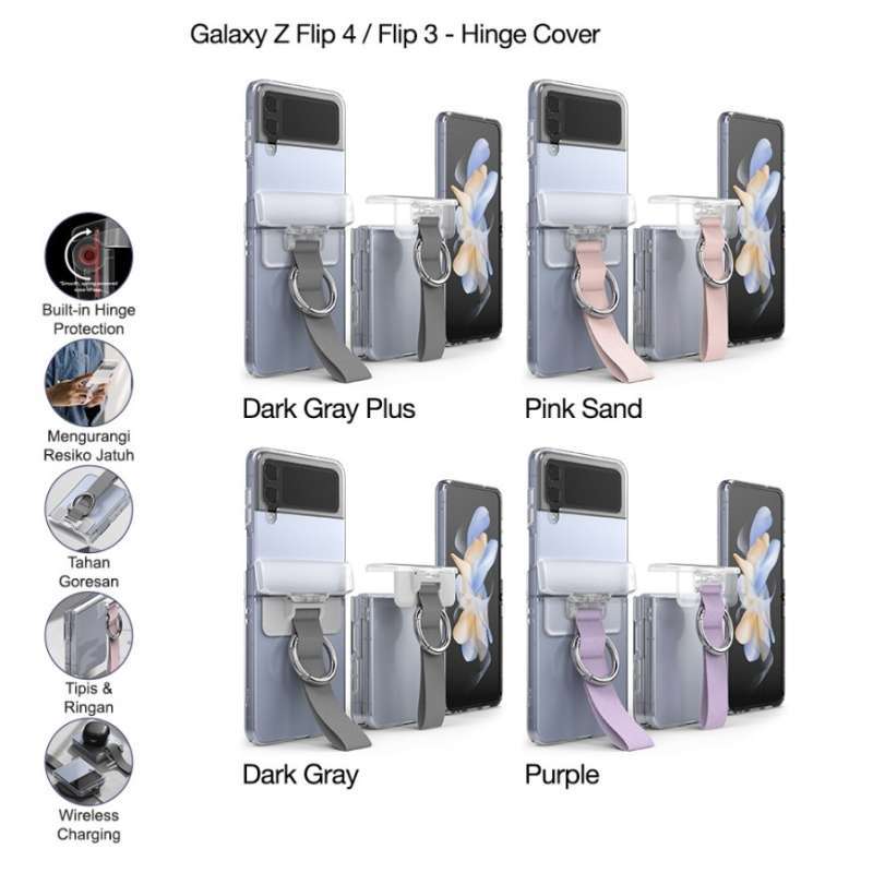Promo Ringke Galaxy Z Flip 4 Flip 3 Hinge Cover Pelindung Engsel Anti
