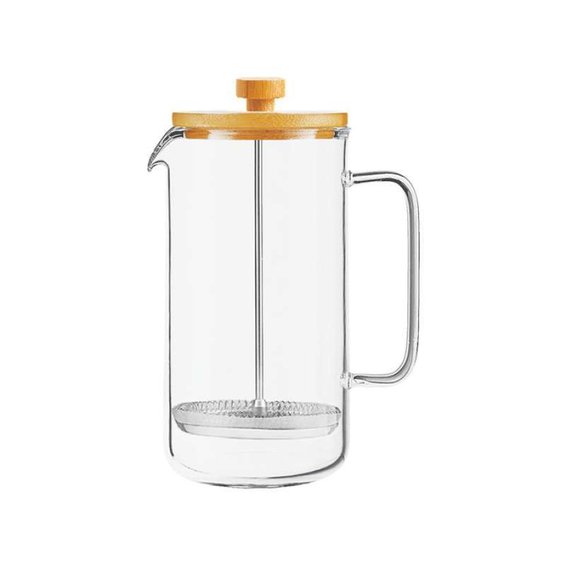 Promo Greater Good Borosilicate Glass French Press With Bamboo Lid