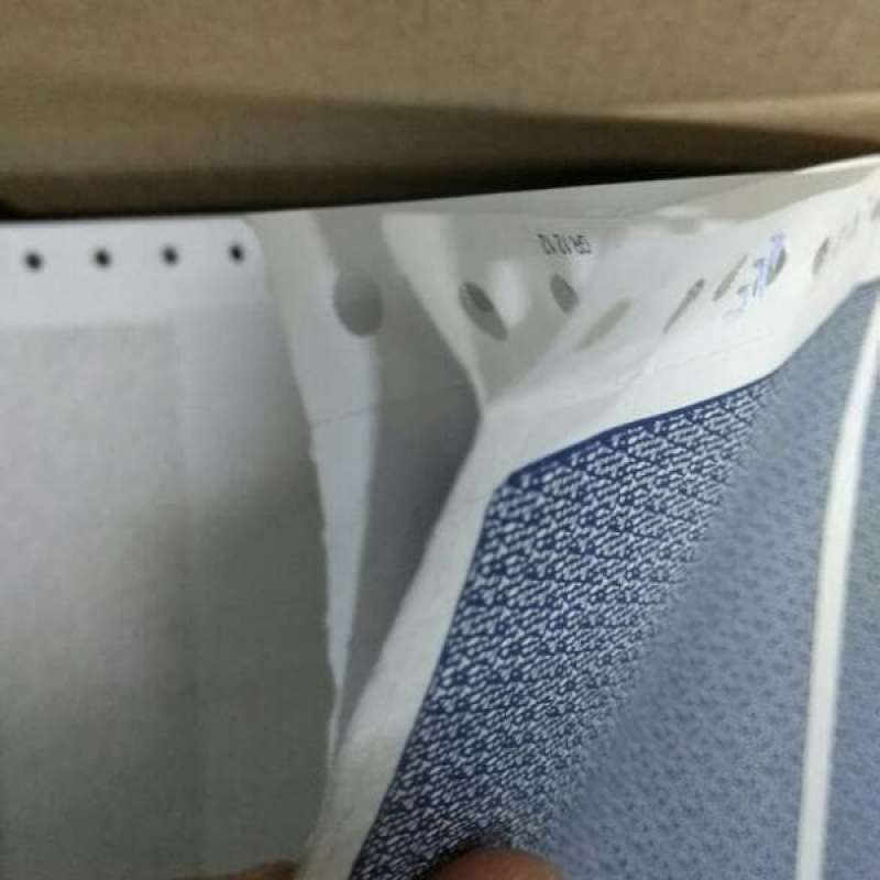 Promo Kertas Komputer Slip Gaji Carbonized Continuous Form Confidential