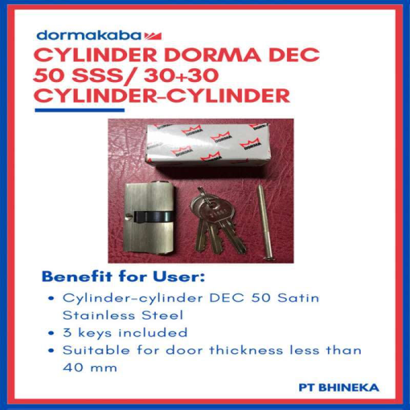 Promo Dorma Cylinder Dec 50/30 + 30 Sss Diskon 15 di Seller KEFIRA