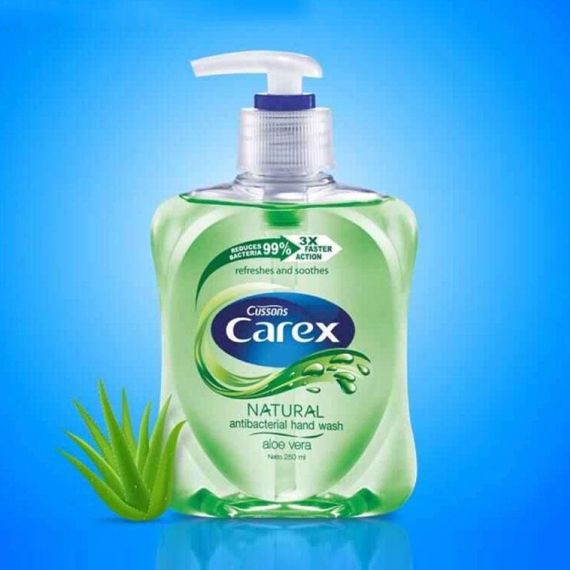 Jual Cussons Carex Aloe Vera Natural Hand Wash Pump Sabun Cuci Tangan