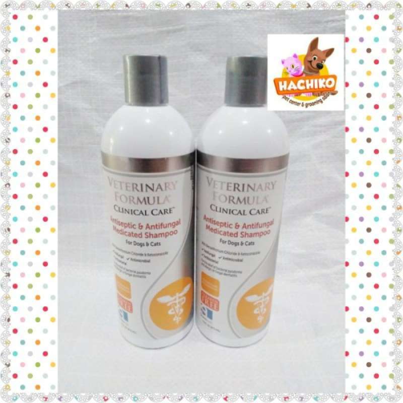 Jual New!! Veterinary Formula Antiseptic & Antifungal Medicated Shampoo