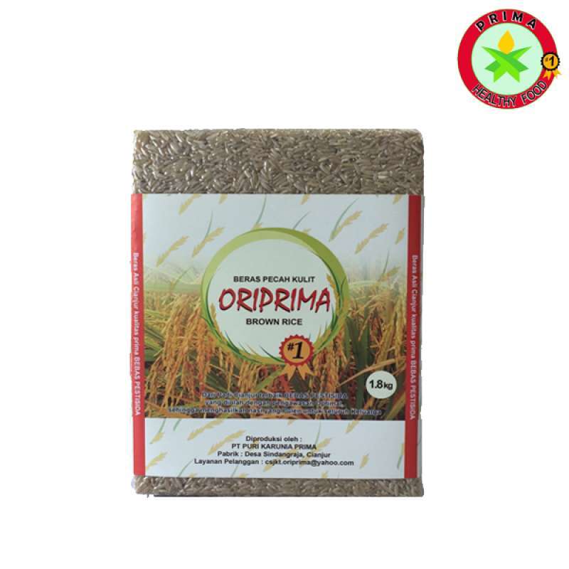 Jual Oriprima Brown Rice - Beras Kesehatan 1.8kg di Seller Prima