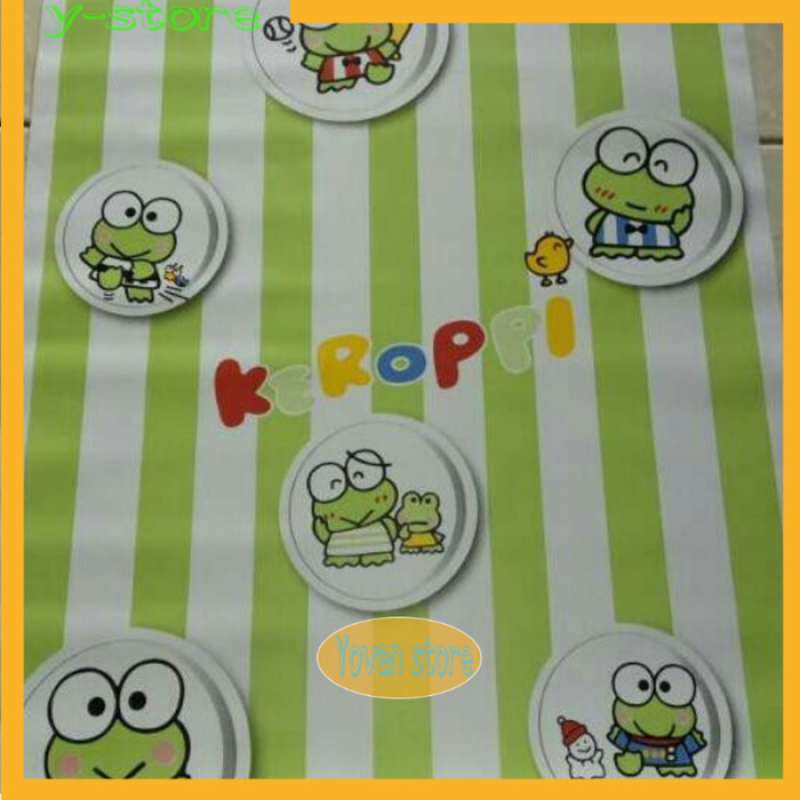 Promo walpaper dinding keropi 500 wallpaper dinding Diskon 4 di