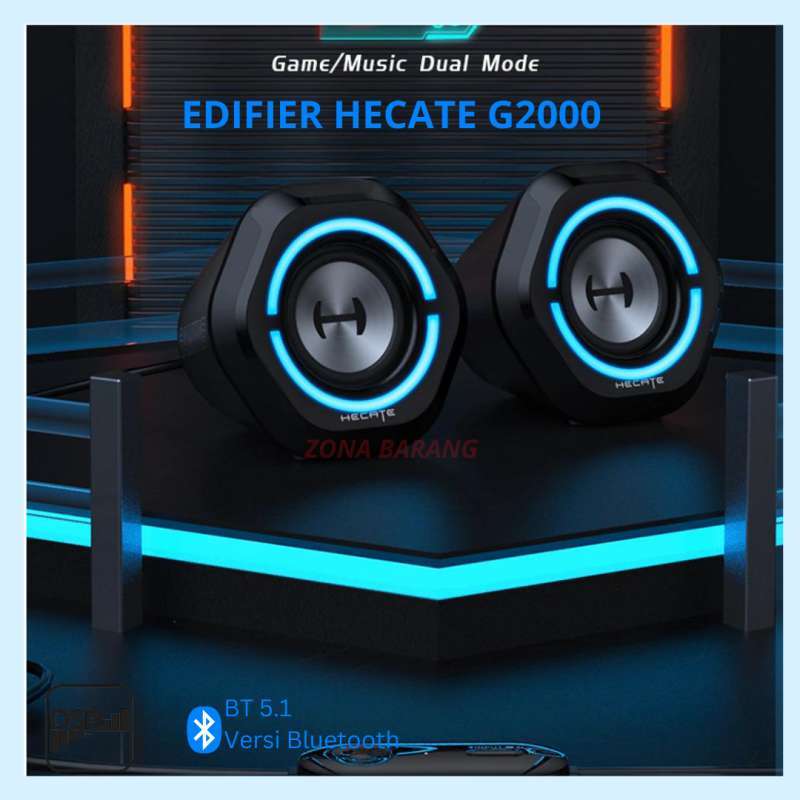 Jual Edifier Hecate G2000 Gaming Speaker Peak 32Watt Bluetooth Hifi Subwoofer Out High Fidelity