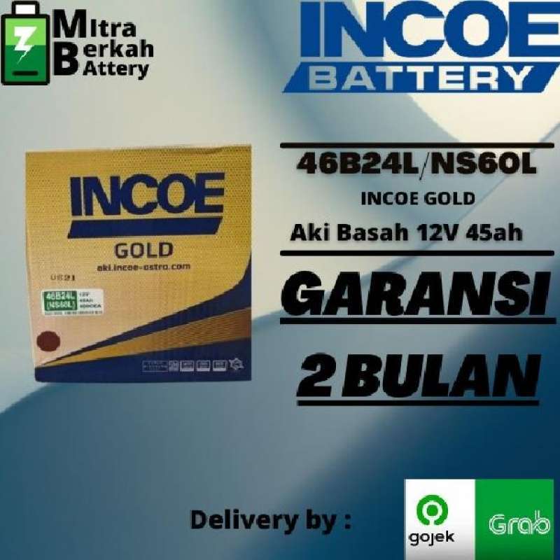 Jual Aki Basah Mobil Evalia/grandlivina/corolla Ns60l Incoe Gold Di