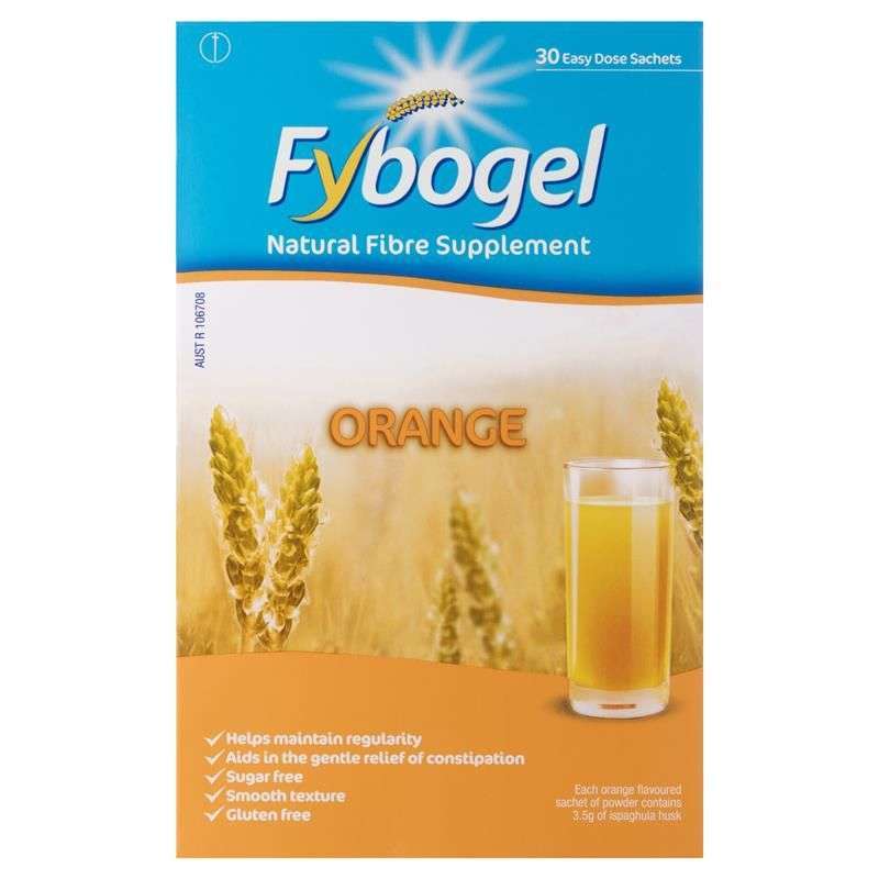 Jual Fybogel Orange HighFibre Supplement Sachets 30 di Seller