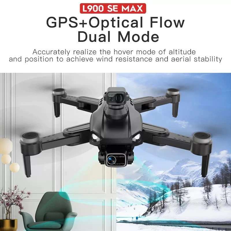 Jual L900 Pro Se Max Drone Gps 5g Fpv 4k Hd Sensor Anti Tabrak 360 - 2 ...
