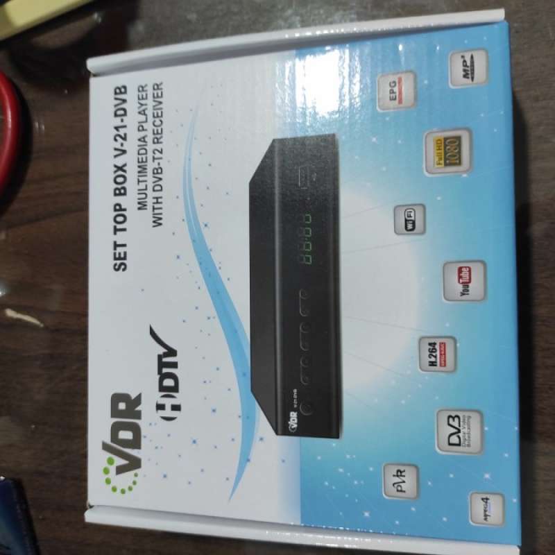 Promo Darin Receiver Set Top Box Dvb T2 Stb Alat Siaran Tv Analog Ke ...