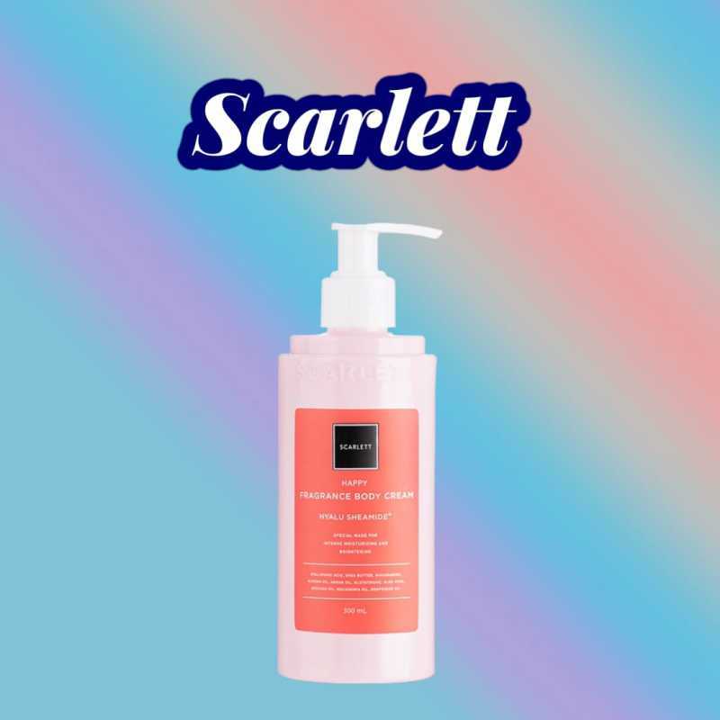 Jual Scarlett Happy Fragrance Body Cream di Seller Beautyskin Sidoarjo