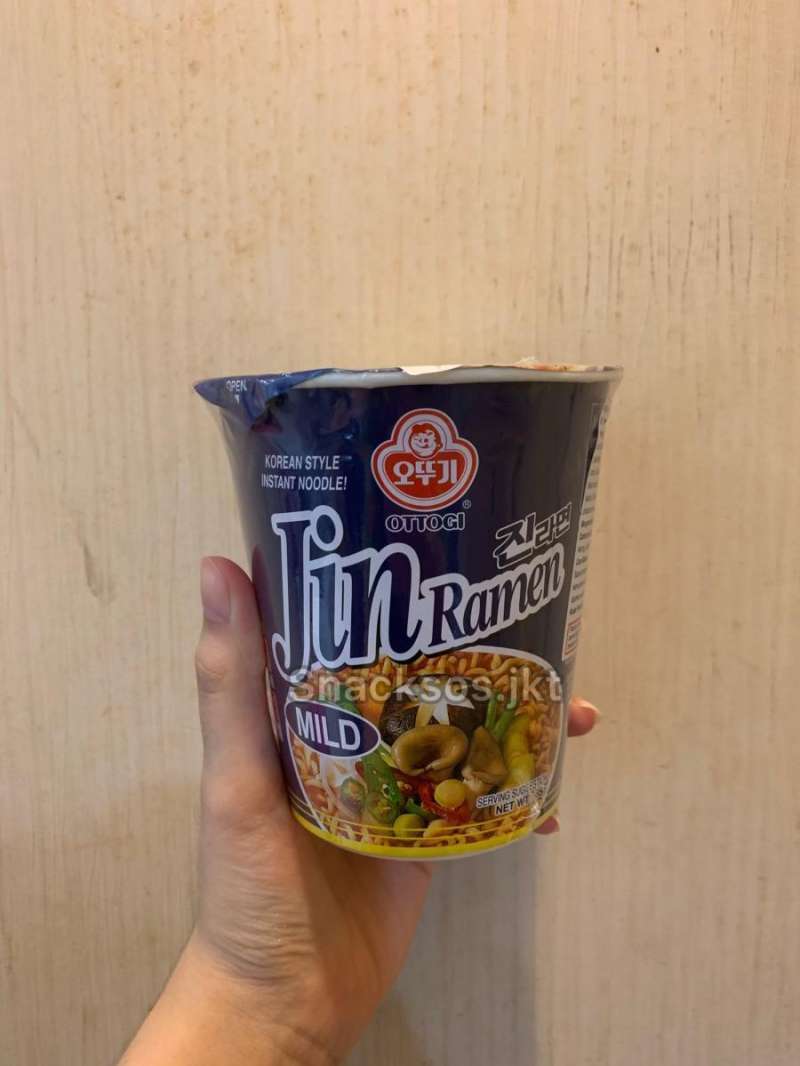 Jual [CUP] OTTOGI JIN RAMEN MILD / JIN RAMEN SPICY RAMEN KOREA - CUP ...