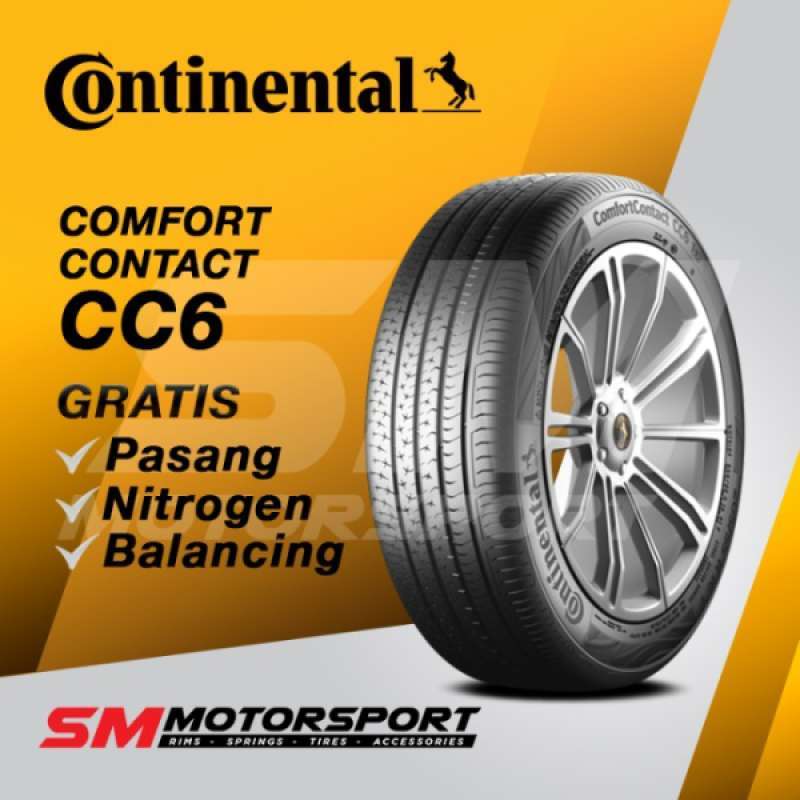Promo Ban Mobil Continental Comfort Contact Cc6 185/55 R15 15 82V