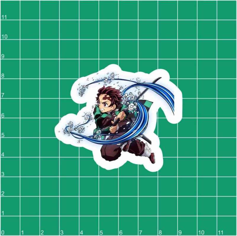Jual Sticker - Stiker Kimetsu No Yaiba -demon Slayer- Tanjiro Kamado ...