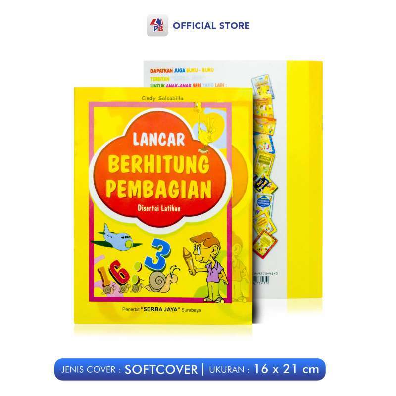Jual Buku Anak Lancar Berhitung Penambahan / Pengurangan Bersusun