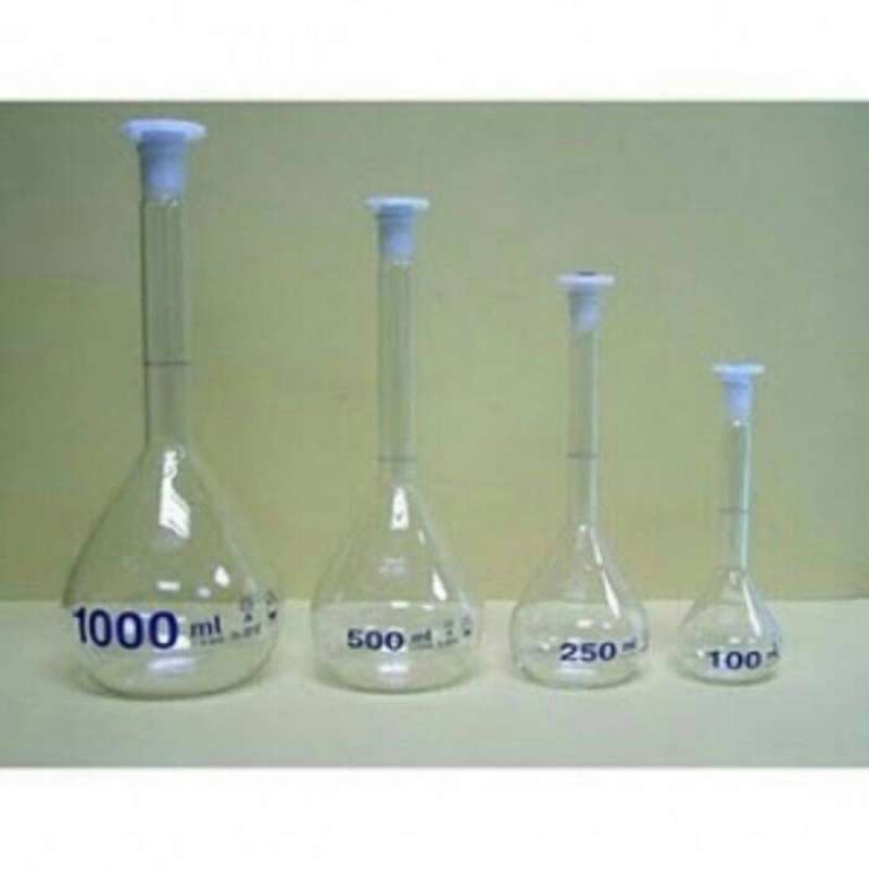 Jual Labu Ukur 100 Ml/volumetric Flask With Polyethylene Stopper Di