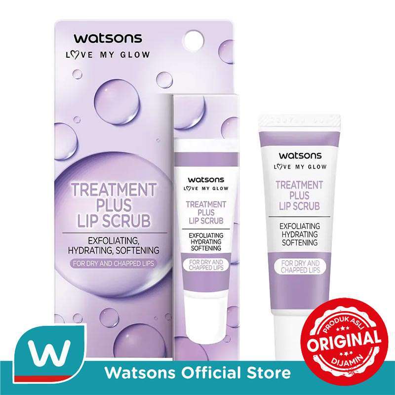 Promo WATSONS Treatment Plus Lip Scrub 8G Diskon 36 di Seller WATSONS Official Store