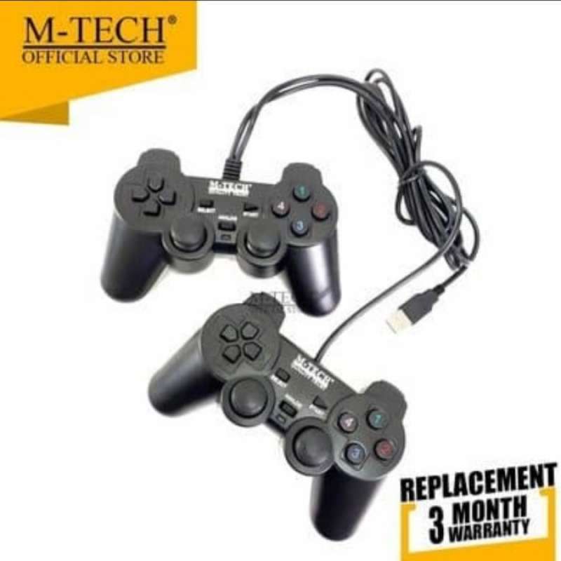 Promo Gamepad M-tech stick Control Pc Leptop- joystick PS Double Diskon ...