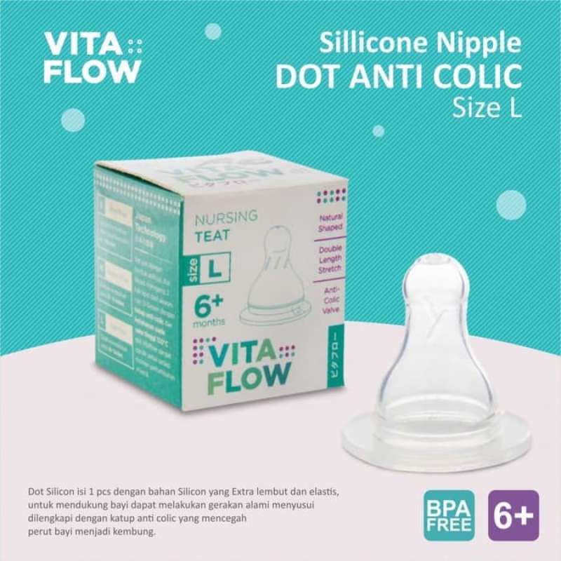Jual VITA FLOW NIPPLE SIZE L di Seller Toko Susu Asia Mandiri Tegal