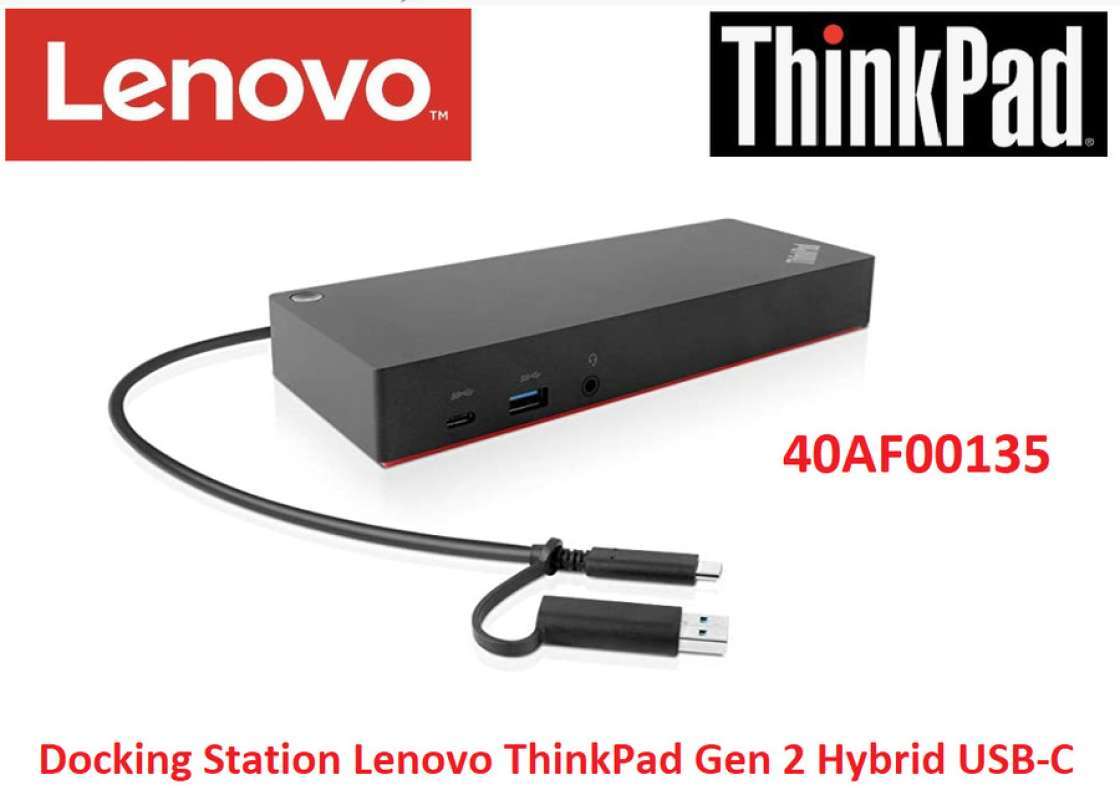 Jual Docking Station Lenovo ThinkPad Gen 2 Hybrid USBC 40AF00135 di