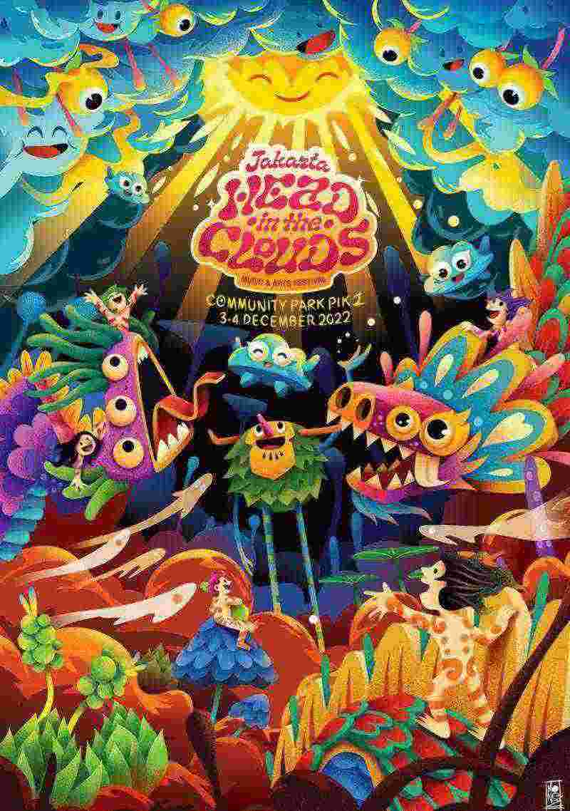 Jual [PREORDER] Only 88pcs available Jakarta Head in The Clouds x