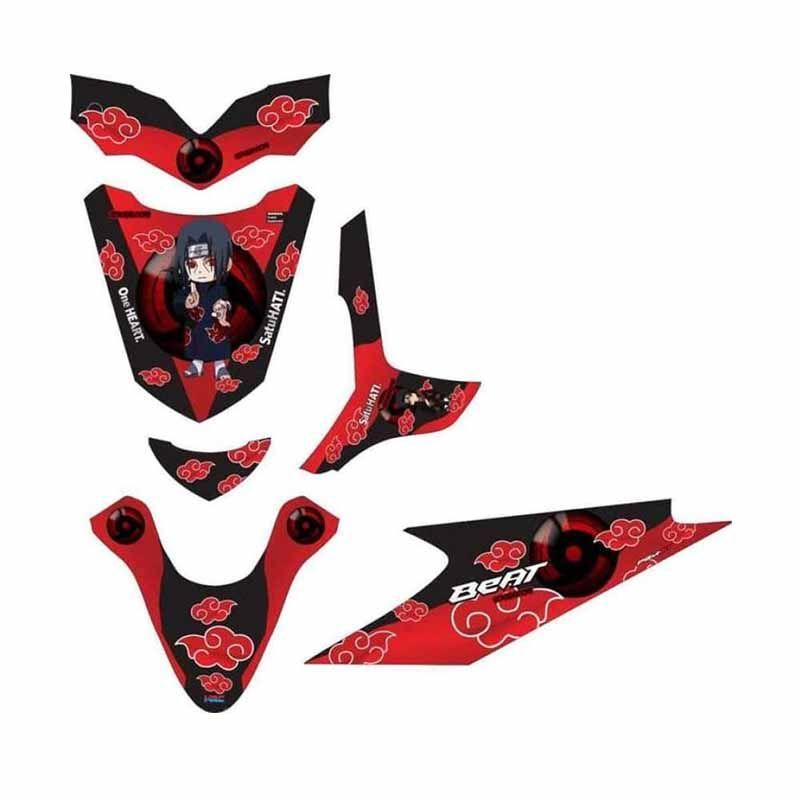 Jual Master Decal Naruto Itachi Akatsusi Spec B Sticker Striping Motor