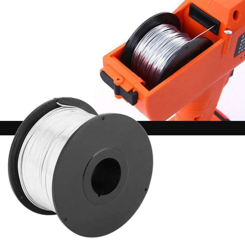 4 Bobines Fil à Lier Acier 0.8mm X 110m - Pour Armature Et Bricolage - Acier Bas Carbone