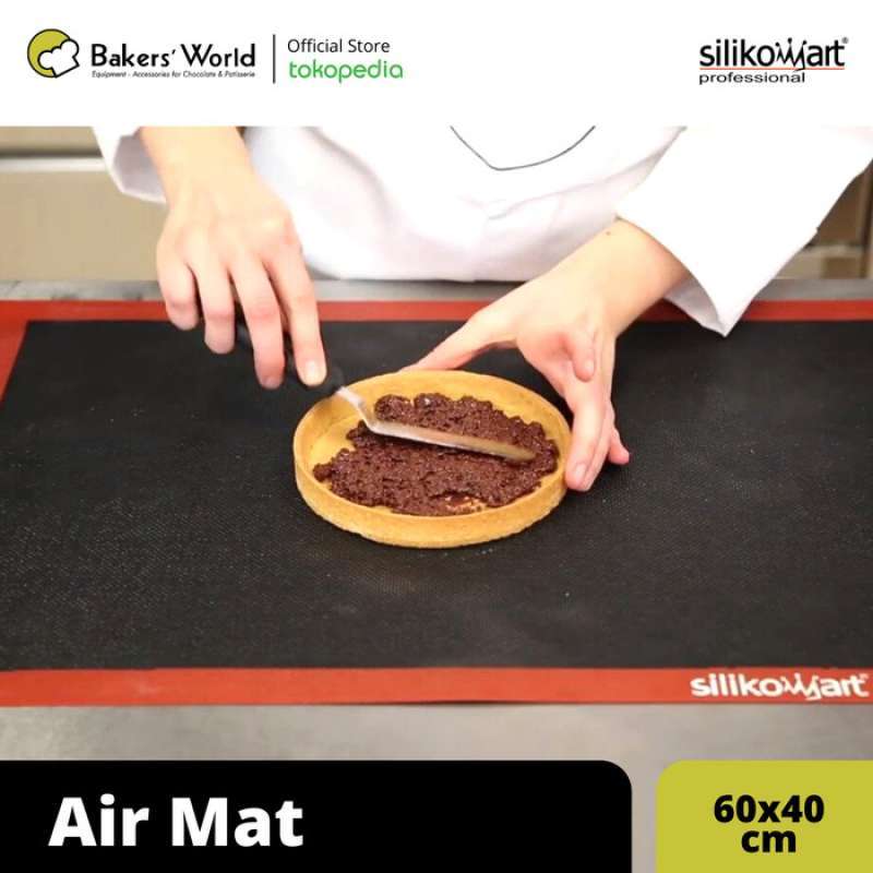 Jual Alas Baking Air Mat SilikoMart 60x40cm Perforated Silpat/Silpain di Seller Dapuraku