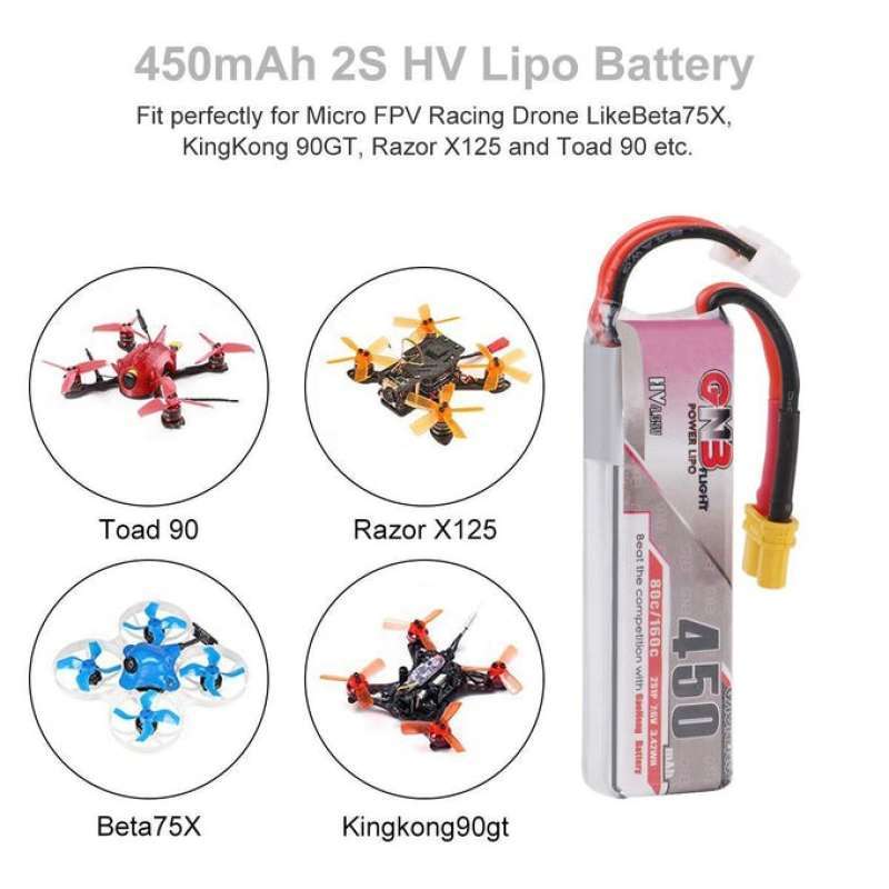 Promo Lipo 2S 7.4V 500Mah Superlight Dan Powerfull Diskon 33% di Seller ...