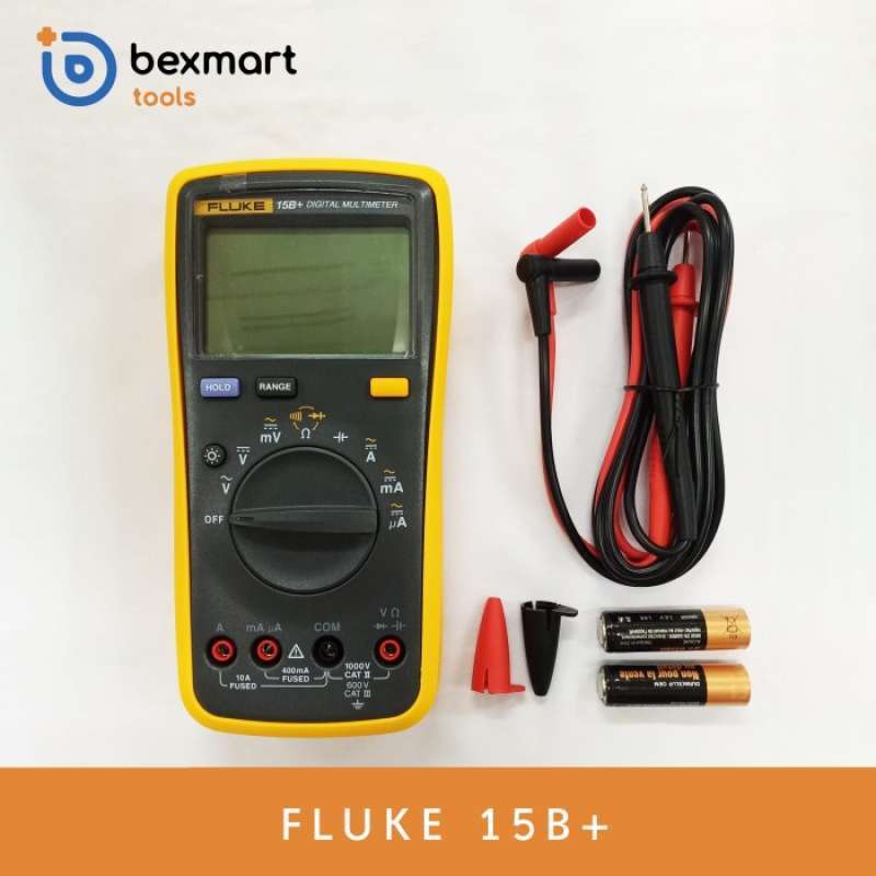 Jual Fluke 15B+ Digital Multimeter Multitester Avometer Fluke di Seller