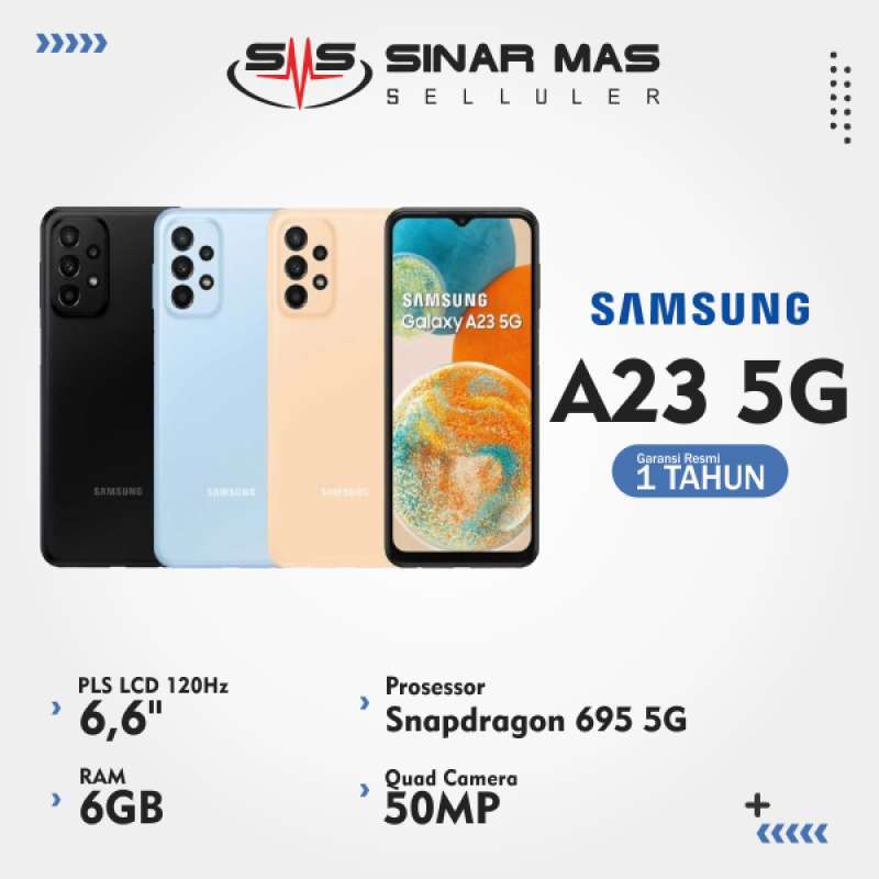 Jual Samsung Galaxy A23 5G Smartphone [6GB/128GB] Garansi Resmi di ...