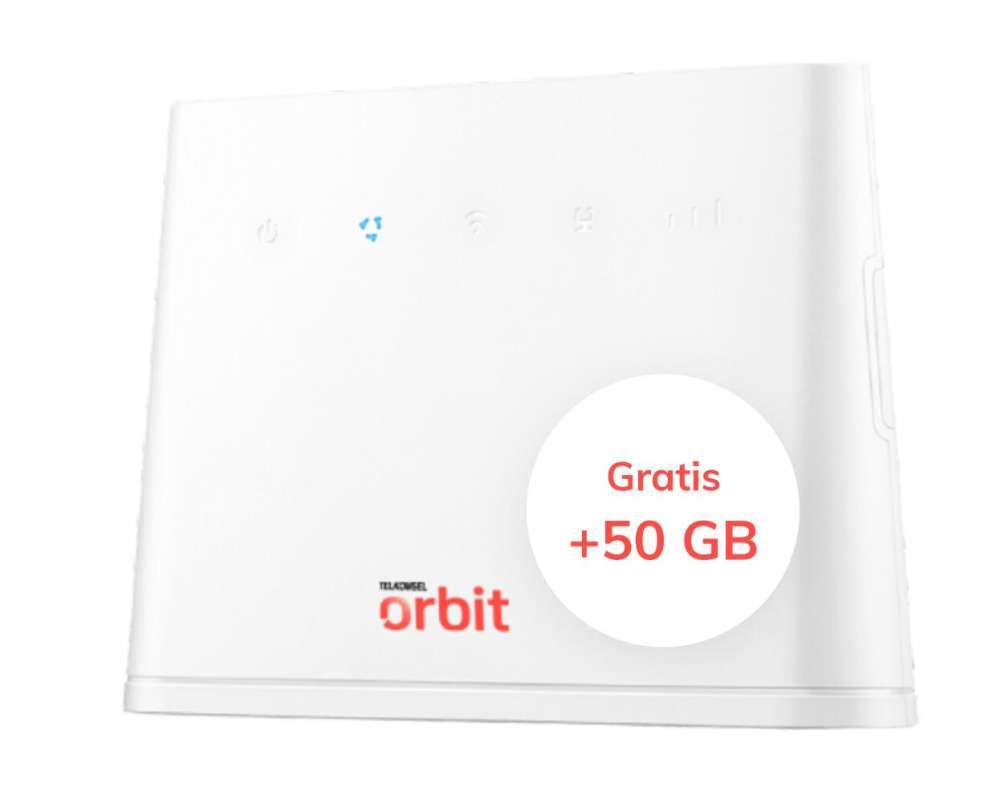 Jual Telkomsel Orbit Star 2 B312 Gratis 50 GB 5GB Modem