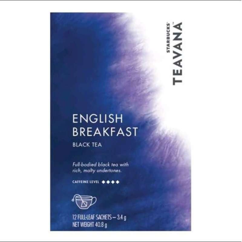 Jual ORIGINAL STARBUCKS TEAVANA 12 FULL LEAF BAGS EARL GREY / CHAI