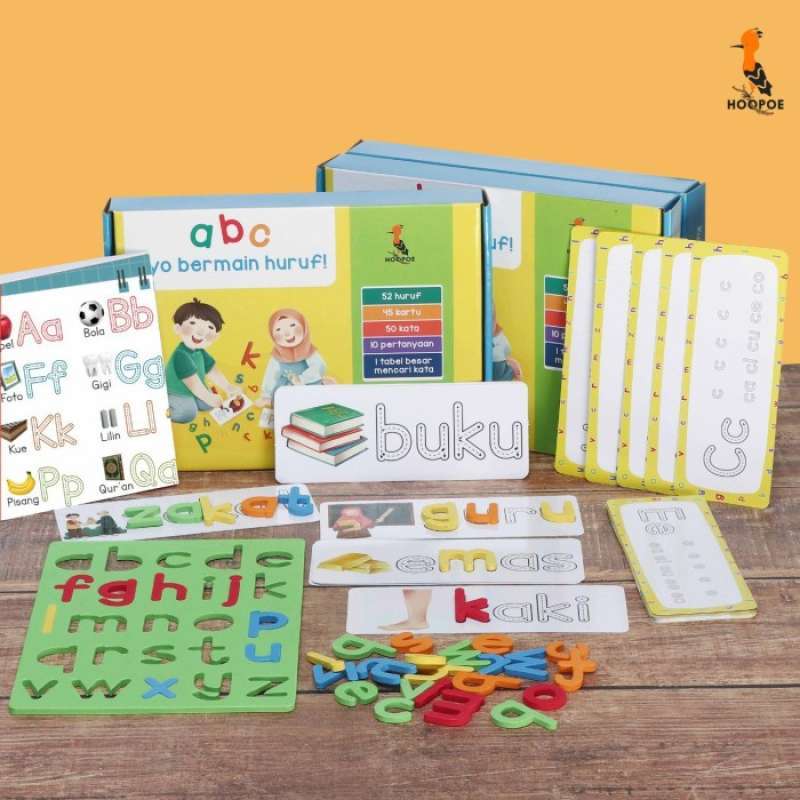 Promo ABC Ayo Bermain Huruf Mainan Puzzle Anak Diskon 23% di Seller ...