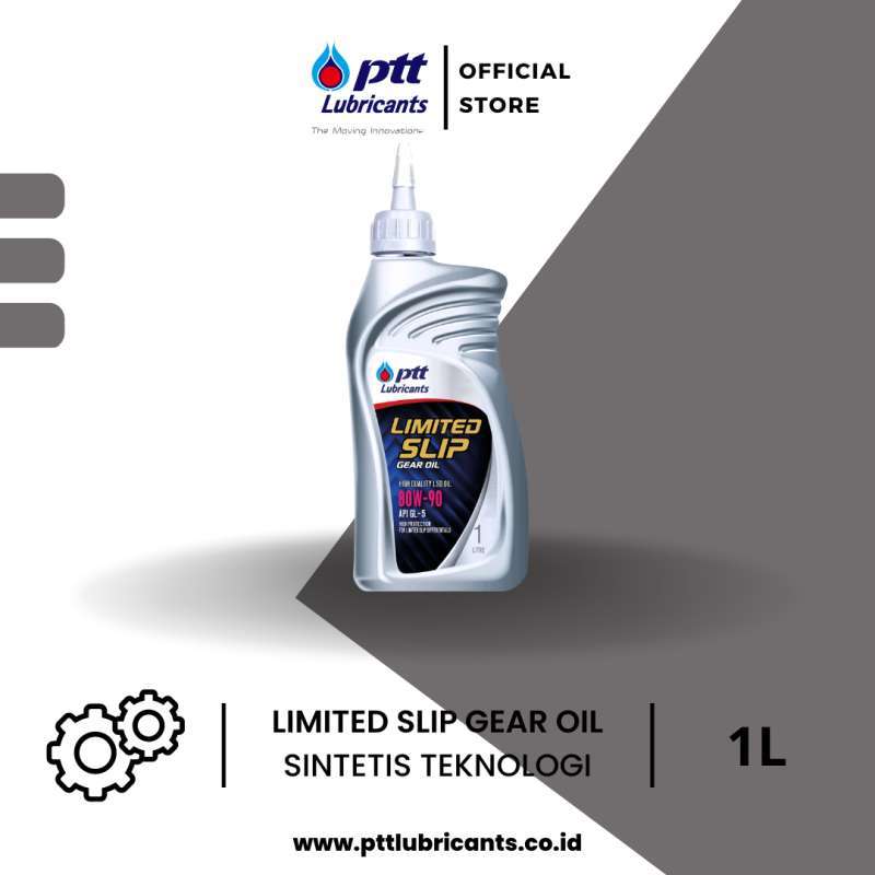 Jual PTT LUBRICANTS LIMITED SLIP GEAR OIL SAE 80W90 API GL5 OLI