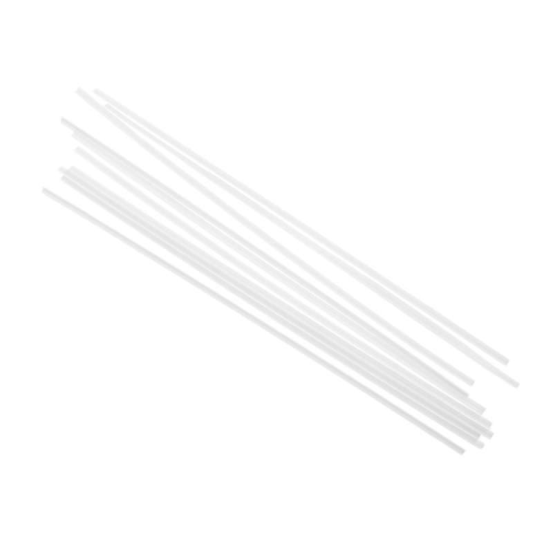 Jual 10x ABS Plastic Lshaped Bar Rod Architectural Model Making White
