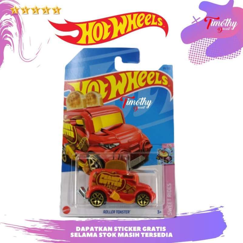 Jual Hot Wheels Roller Toaster Merah Tampo Peanut Butter Jelly Sweet