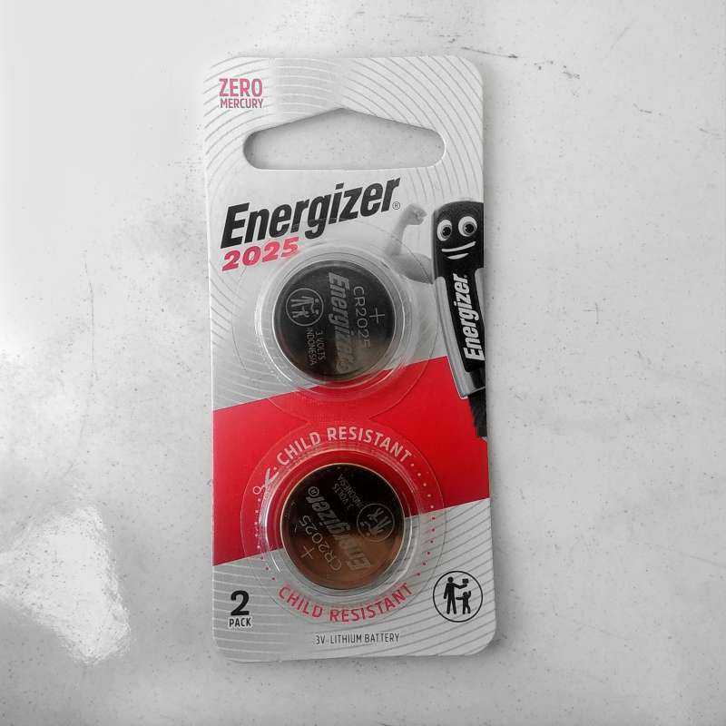 Jual Baterai / Battery Lithium Kancing 3V ECR 2025 ECR2025 CR2025 ENERGIZER Original1 pack (isi