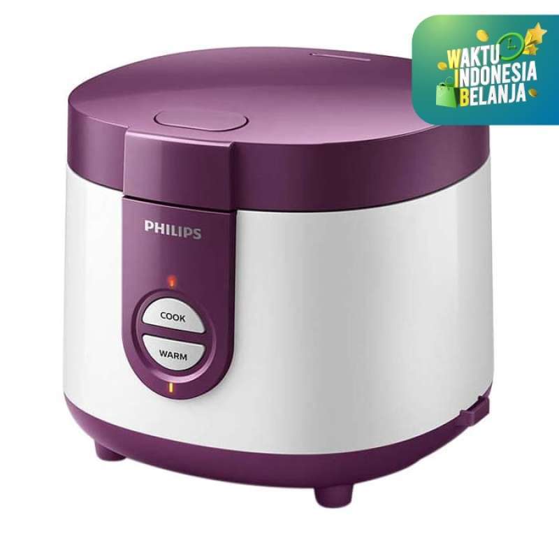 Jual Philips HD 3116/30 Rice Cooker Basic 1 Liter Ungu di Seller Red
