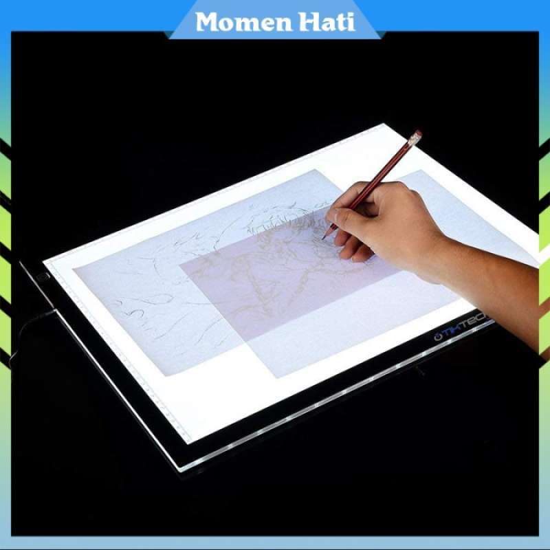 Promo A4 Led Light Pad / Led Drawing Tracing Board / Copyboard Papan Jiplak Diskon 2 di Seller
