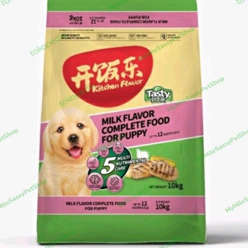 jual-kitchen-flavor-tasty-milk-puppy-dog-food-5kg-repack-dan-10kg