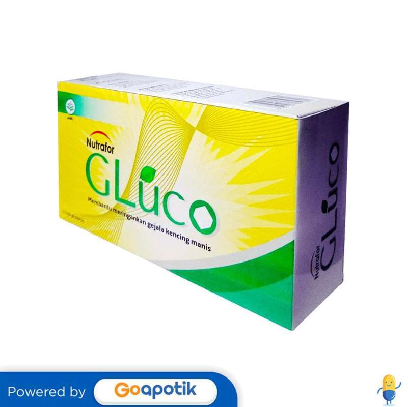 Jual NUTRAFOR GLUCO BOX 30 KAPSUL di Seller Apotek Waras 2 ...