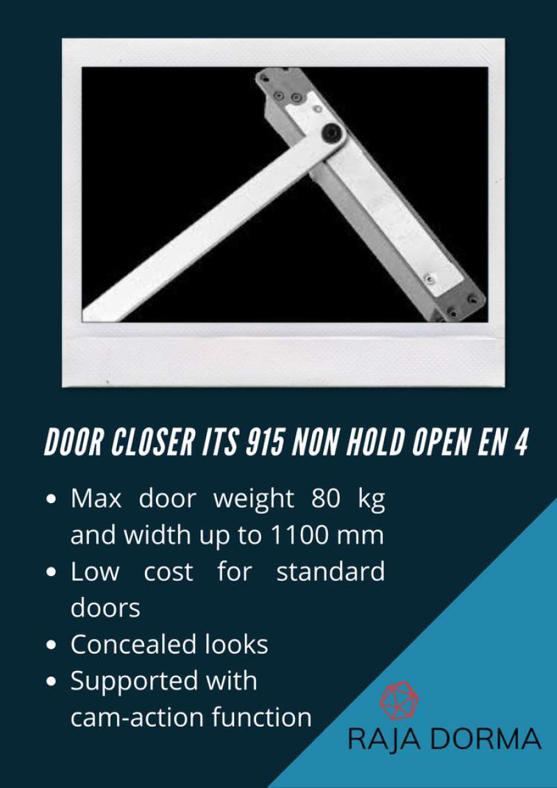 Jual Dorma Door Closer ITS 915 EN 4 Non Hold Open ITS915 EN4 NHO di