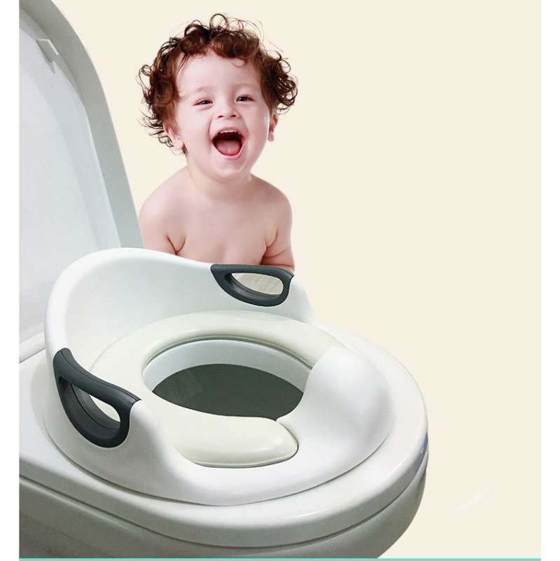Jual FANG Potty Seat Baby Kid Trainer Toilet Alas Latihan WC Duduk Anak White di Seller