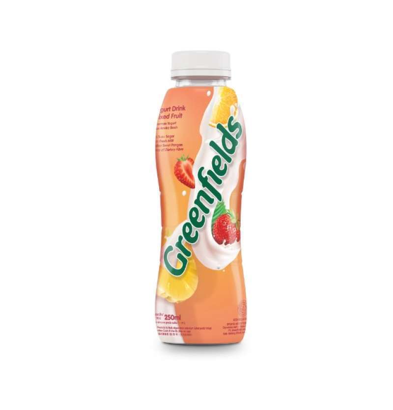 Promo Greenfields Yogurt Drink Mixed Fruit 250ml Diskon 5 di Seller