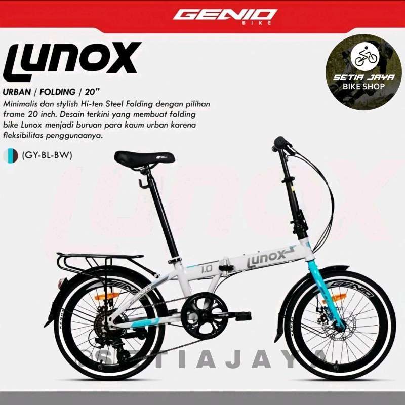 7 Speed Folding Bike – 20-Inch Foldable Bicycle For Adults, Adjustable Height, Disc Brakes