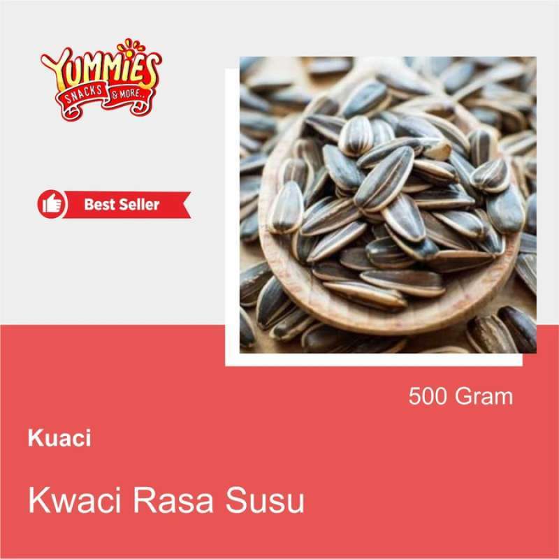 Jual Kwaci kuaci bunga matahari JUMBO Rasa Susu Original 500gr di ...